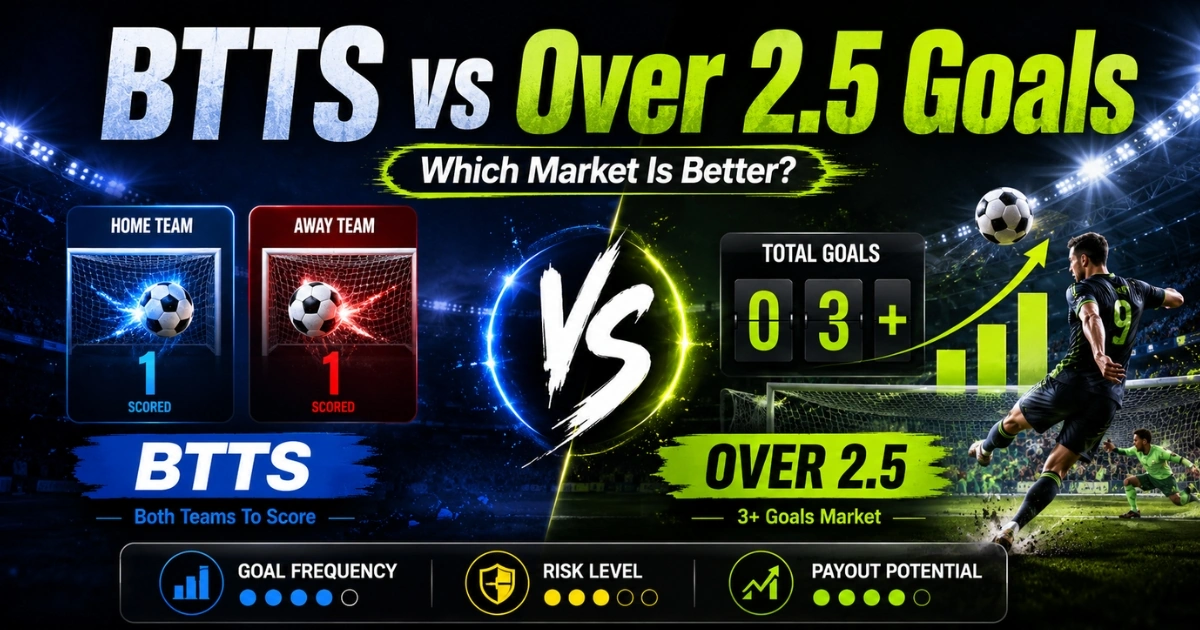 BTTS vs Over 2.5 Goals, Which Market Is Better