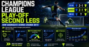 Champions League Play-Off Second Legs: How Aggregate Scores Change Bets