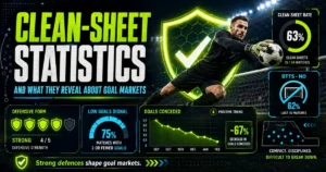 Clean-Sheet Statistics and What They Reveal About Goal Markets
