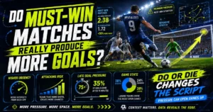 Do Must-Win Matches Really Produce More Goals