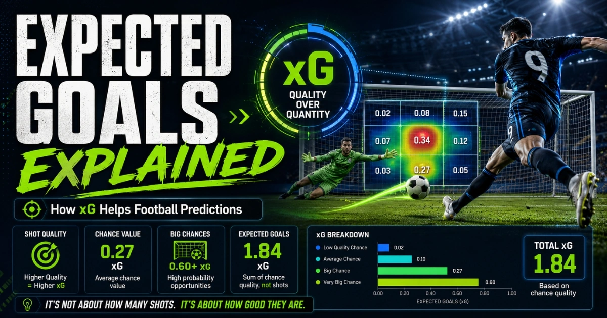 How xG Helps Football Predictions