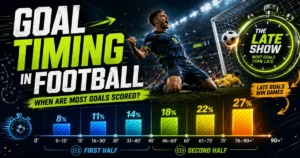 Goal Timing in Football