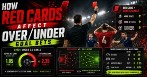 How Red Cards Affect Over Under Goal Bets