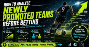 How to Analyse Newly Promoted Teams Before Betting