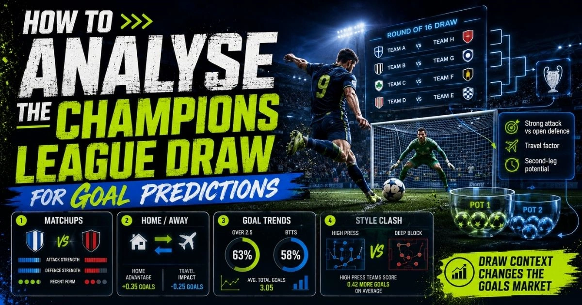 How to Analyse the Champions League Draw for Goal Predictions
