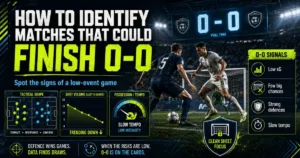 How to Identify Matches That Could Finish 0-0