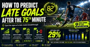 How to Predict Late Goals After the 75th Minute