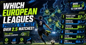Which European Leagues Produce the Most Over 2.5 Matches?