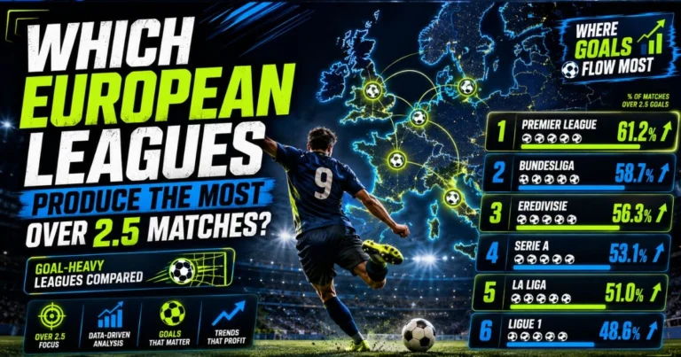 Which European Leagues Produce the Most Over 2.5 Matches?
