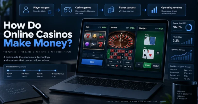 How Do Online Casinos Make Money