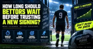 How Long Should Bettors Wait Before Trusting a New Signing
