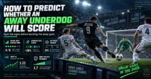How to Predict Whether an Away Underdog Will Score