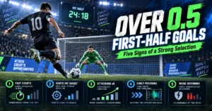 Over 0.5 First-Half Goals: Five Signs of a Strong Selection