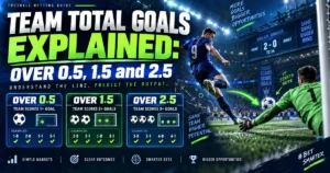 Team Total Goals Explained: Over 0.5, 1.5 and 2.5