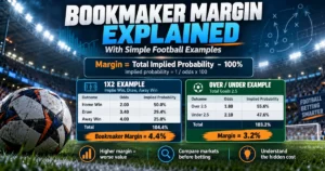 Bookmaker Margin Explained With Simple Football Examples