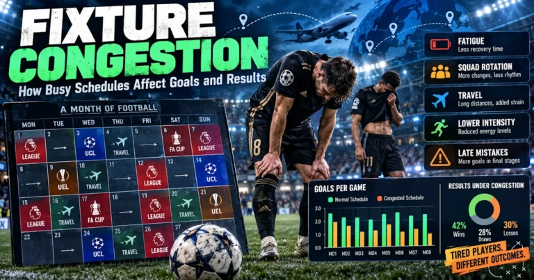 Fixture Congestion: How Busy Schedules Affect Goals and Results