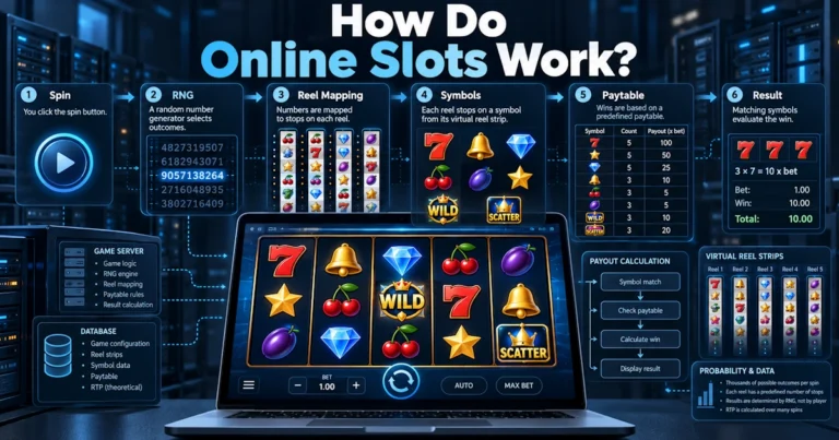 How Do Online Slots Work?