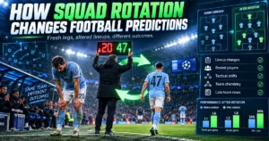 How Squad Rotation Changes Football Predictions