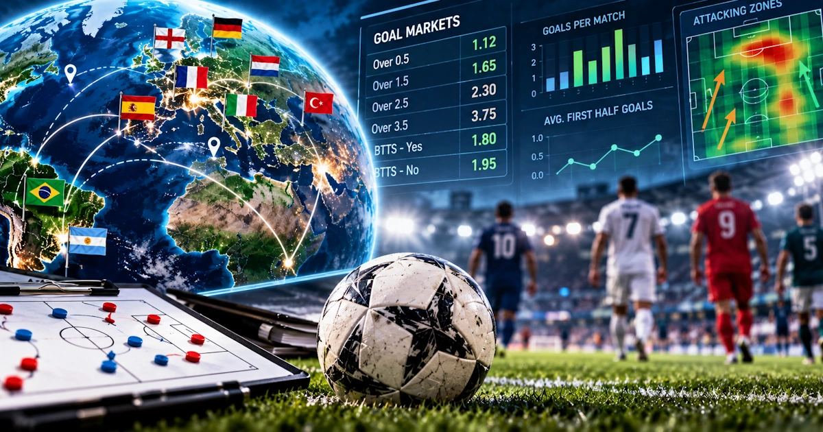 How to Analyse Goal Markets in International Football