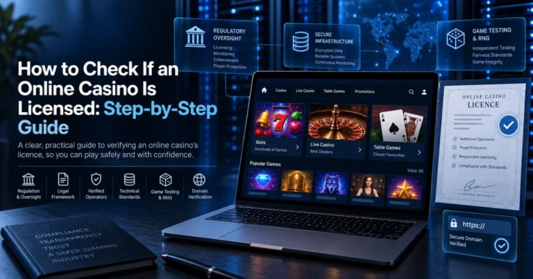 How to Check If an Online Casino Is Licensed: Step-by-Step Guide