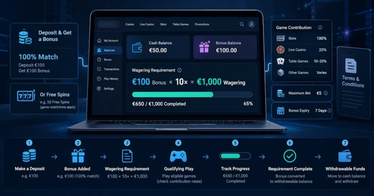 What Are Wagering Requirements in Online Casinos?