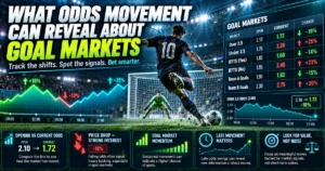 What Odds Movement Can Reveal About Goal Markets