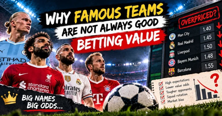 Why Famous Teams Are Not Always Good Betting Value